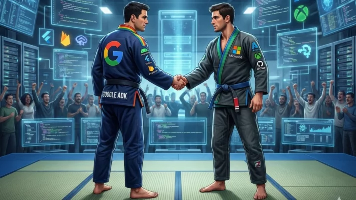 Microsoft com o MAF e Google com o ADK - Duas Estratégias e o Mesmo Futuro dos Agentes de IA